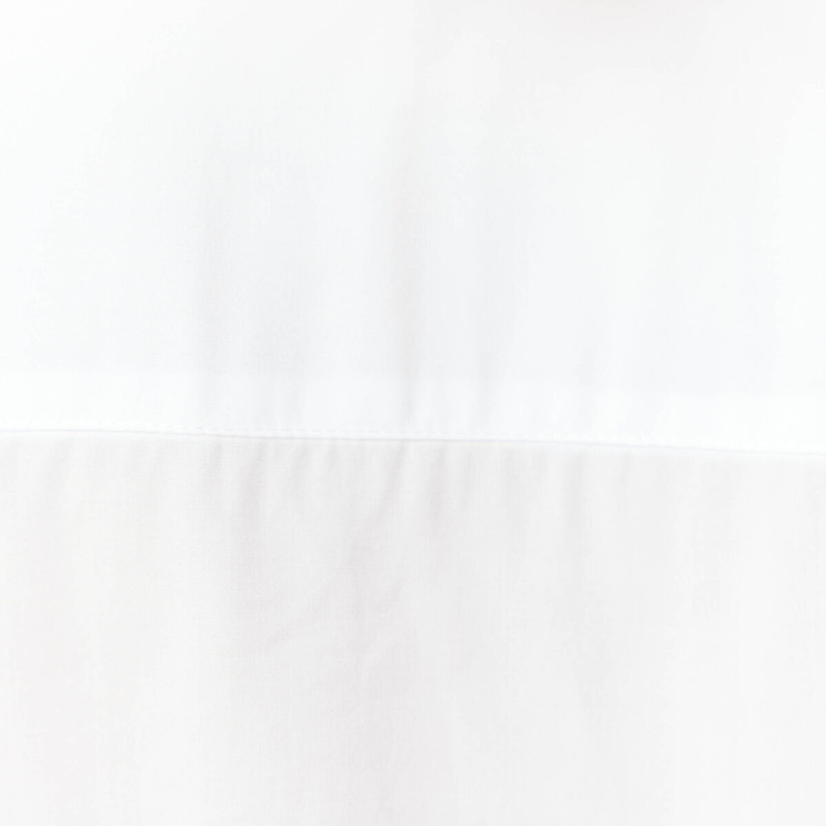 Chemise manches longues nouée blanc femme