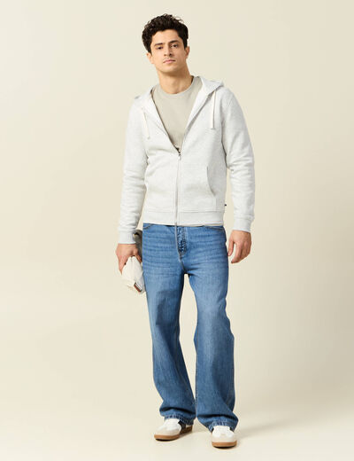 T-shirt manches longues beige homme
