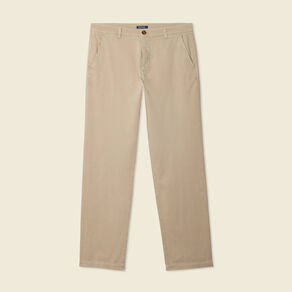 Pantalon chino straight gris homme
