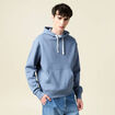 Sweat à capuche bleu foncé homme
