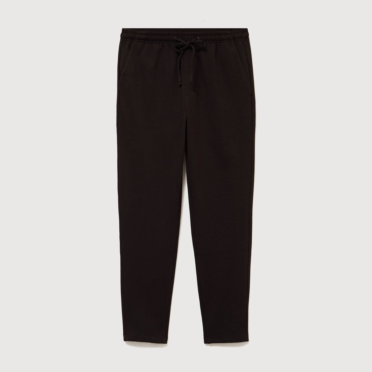 Pantalon chino jogger marron homme