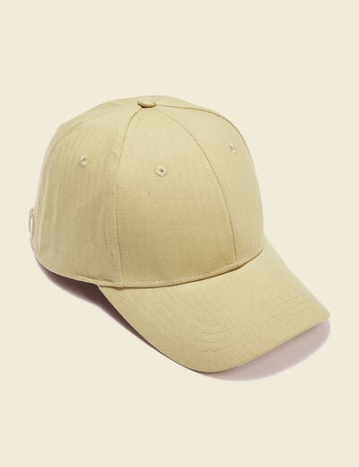Casquette beige homme
