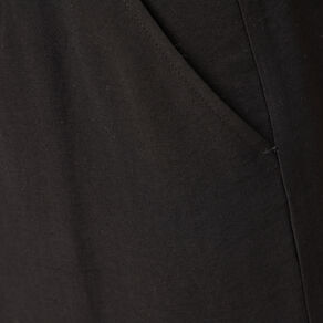 Pantalon cargo noir femme