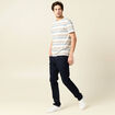 T-shirt manches courtes beige homme