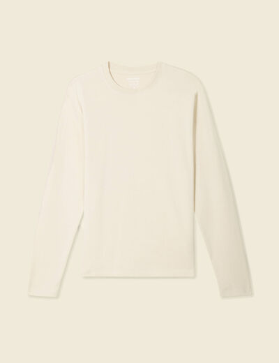 T-shirt manches longues sable homme