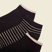 Lot 3 paires chaussettes noir femme