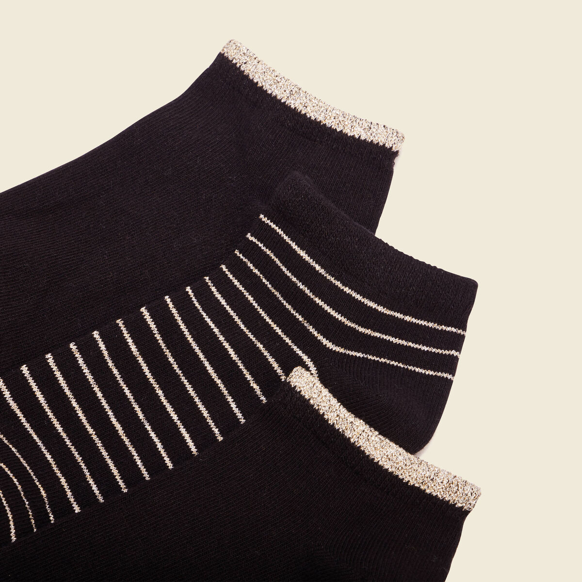 Lot 3 paires chaussettes noir femme