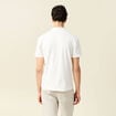 Polo manches courtes ecru homme