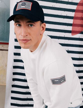 Casquette bleu marine homme