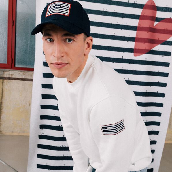 Casquette bleu marine homme