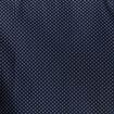 Chemise cintr&eacute;e en coton manches longues bleu marine homme