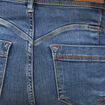 Jeans skinny push-up taille standard denim stone femme