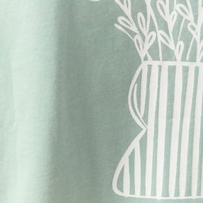 T-shirt manches courtes vert pastel femme