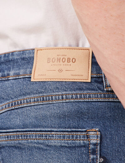 Jeans slim 5 poches denim stone homme