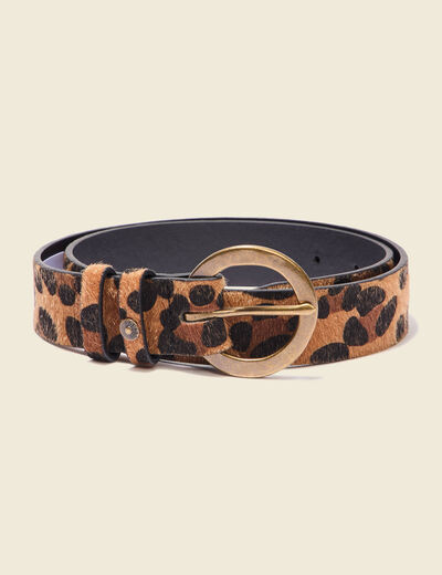 Ceinture terracotta femme