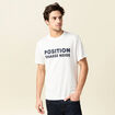 T-shirt manches courtes ecru homme