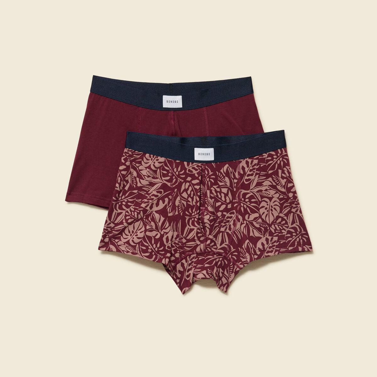 Pack de 2 boxers prune homme