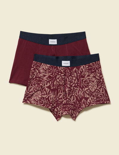 Pack de 2 boxers prune homme