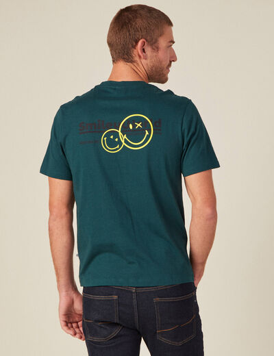 T-shirt SmileyWorld bleu marine homme