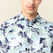 Chemise manches courtes multicolore homme