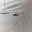 Pantalon chino gris foncé homme