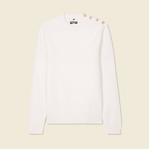 pull eco responsable ecru homme Pull éco-responsable ecru homme