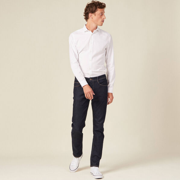 Chemise éco-responsable blanc homme