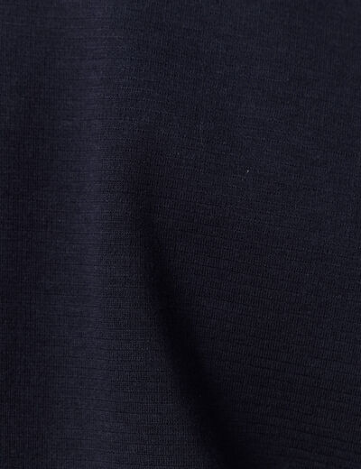 T-shirt manches longues bleu marine homme