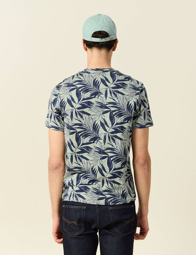 T-shirt manches courtes vert homme