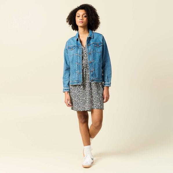 robe droite fluide ceinturee bleu femme Robe droite fluide ceinturée bleu femme