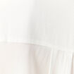 Chemise manches longues fluide blanc femme