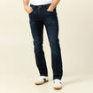Jeans straight éco-responsable denim brut homme