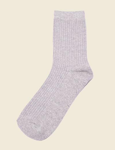 Chaussettes gris femme