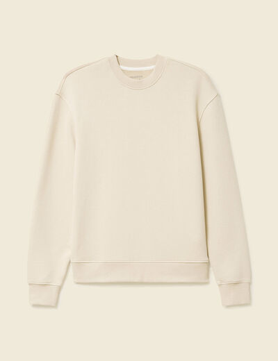 Sweat manches longues sable homme
