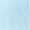 Chemise en coton manches longues denim bleach homme