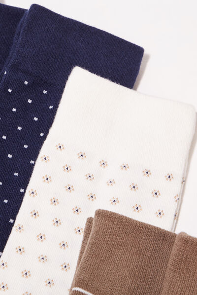 Lot 7 paires chaussettes multicolore homme