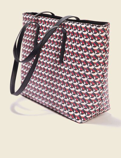 Sac cabas multicolore femme