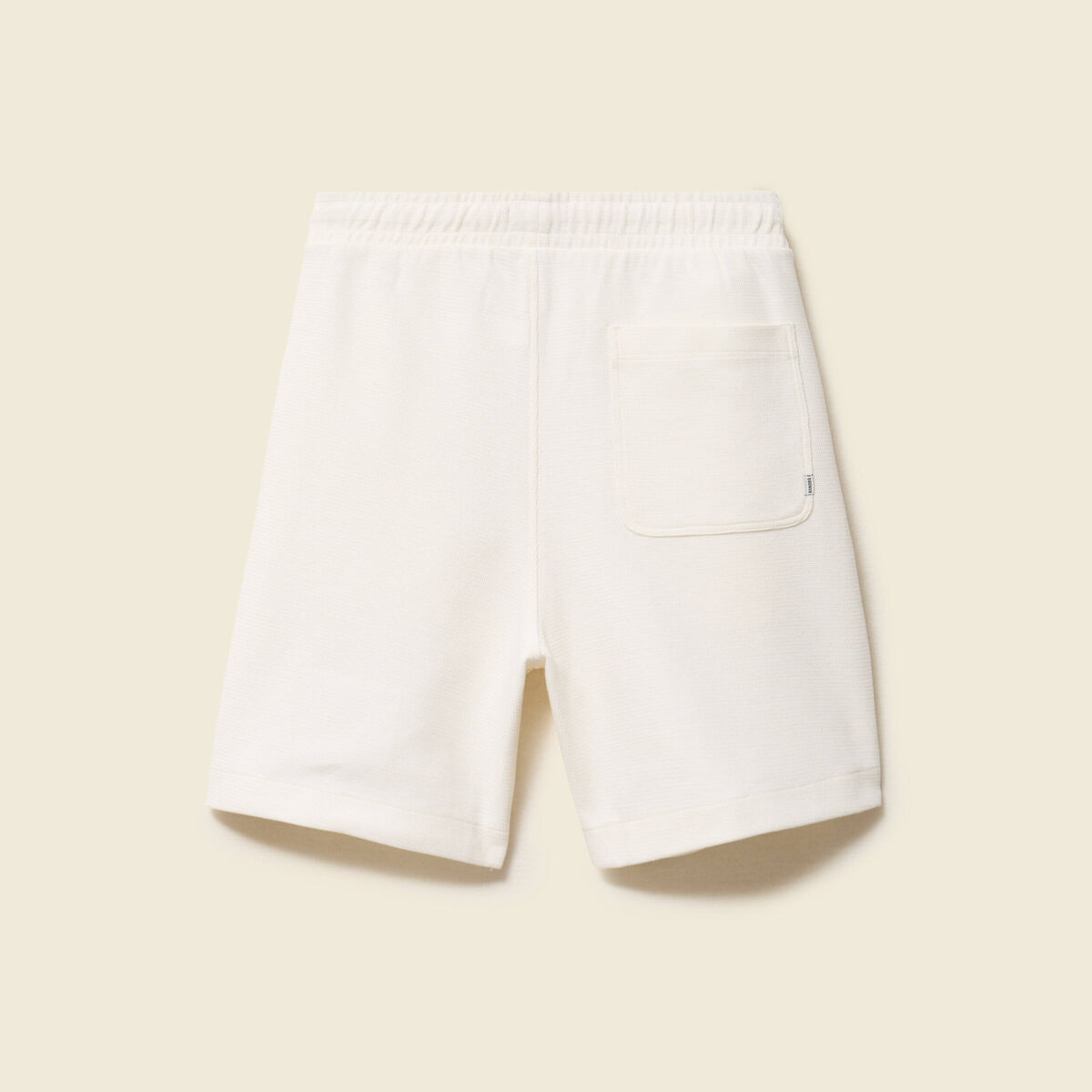 Short ecru homme