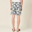 Bermuda slim bleu marine homme