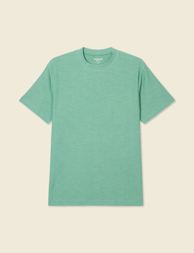 T-shirt manches courtes vert homme