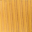 Pull oversize ajour&eacute; col bateau jaune femme