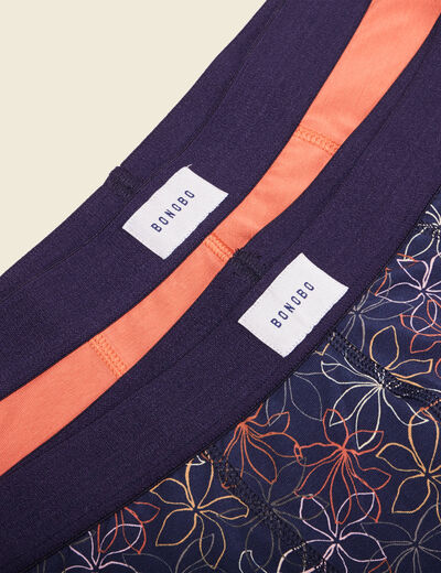 Lot 2 boxers rose homme