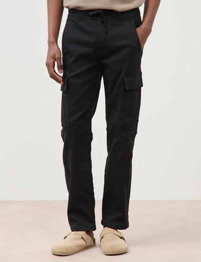 Pantalon battle longueur 32 noir homme