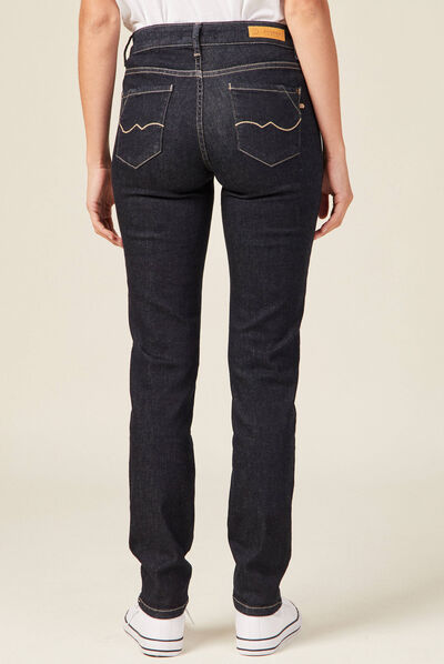 Jeans Camille - slim denim brut femme