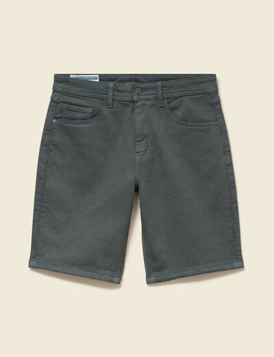 Bermuda vert kaki homme