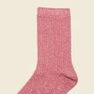 Chaussettes vieux rose femme