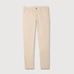 Jeans slim 5 poches denim beige homme