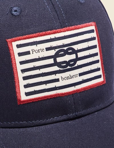 Casquette bleu marine homme