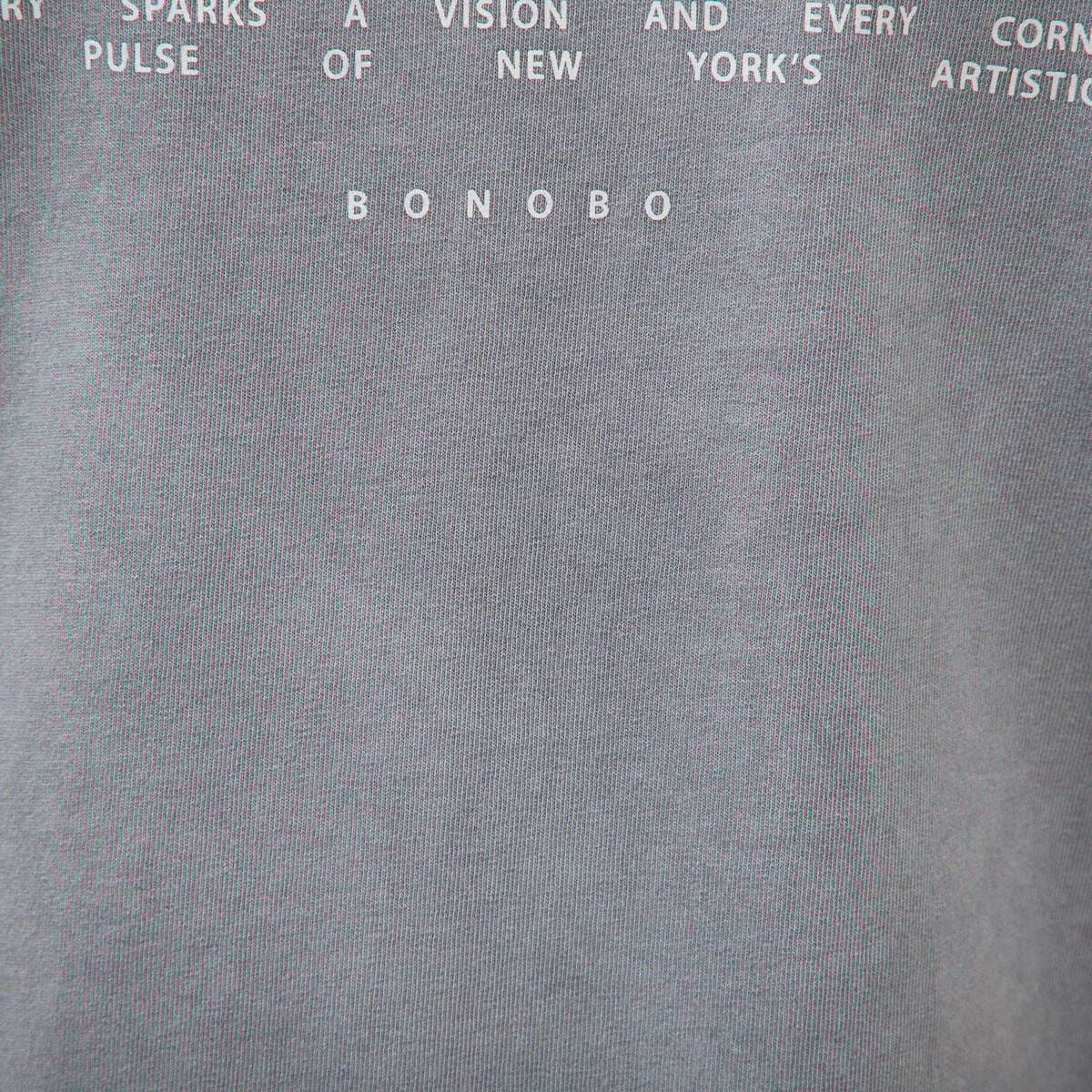 T-shirt en coton manches courtes gris homme