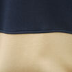 Sweat droit sherpa &agrave; capuche bleu marine homme